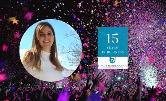 15 Years Business Aniversary Birgit Heidenreich