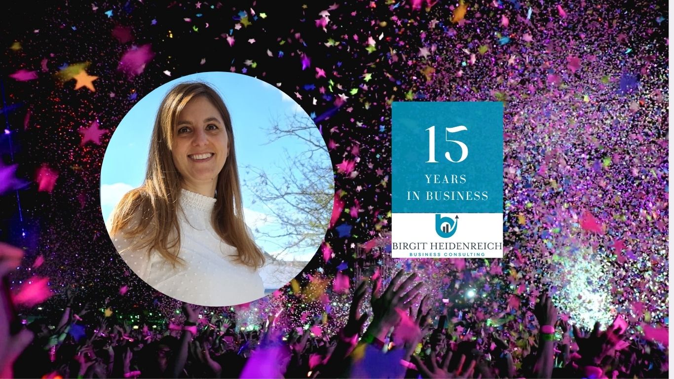 15 Years Business Aniversary Birgit Heidenreich