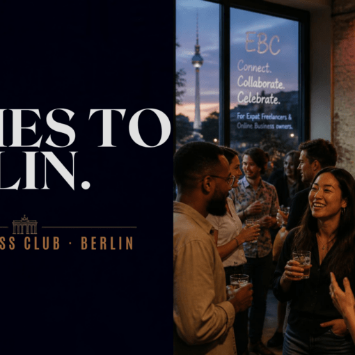 Expat Business Club Berlin networking event for expat freelancers and online business owners on October 6, 2026
