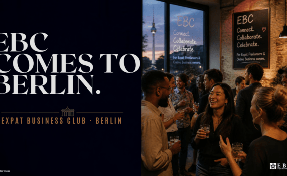 Expat Business Club Berlin networking event for expat freelancers and online business owners on October 6, 2026