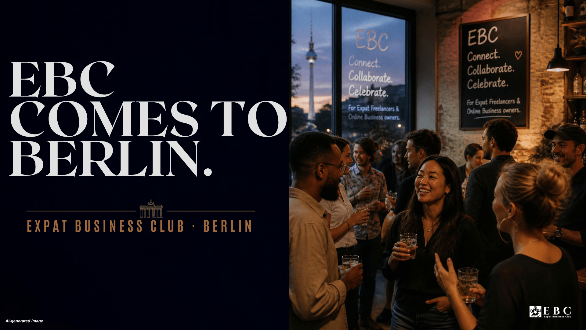 Expat Business Club Berlin networking event for expat freelancers and online business owners on October 6, 2026